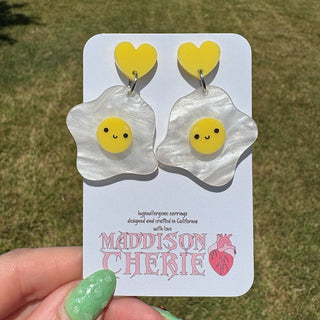 Fried Egg Earrings MTS|89105
