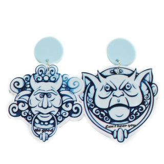 Labyrinth door knocker Earrings|53774