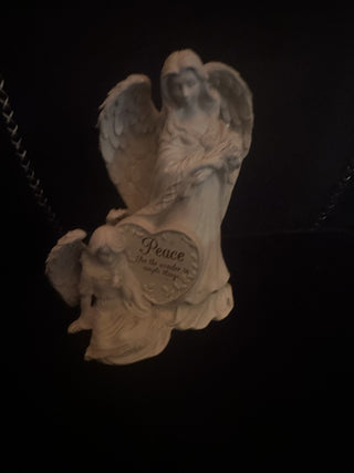 Vintage Angel Star Heartflow "Peace" Angels Figurine #62 VV MTS|141793