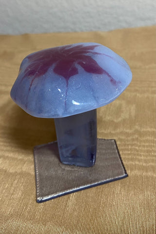 Art Glass Mushroom 3 by VB 3 3 x 2.5 RSV