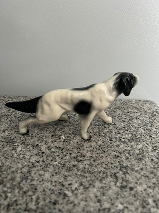Black and White Dog Figurine   MTS|104115