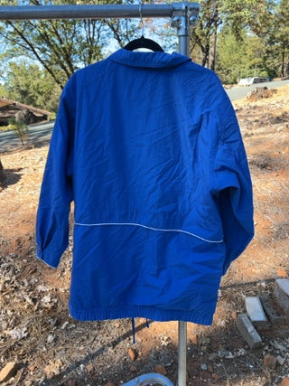 JP Vintage Mariel II 1990s royal blue utility windbreaker Size 16W