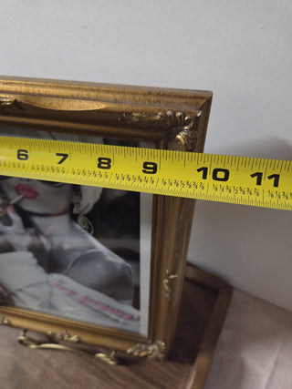 Vtg Audrey Hepburn "Hey Gorgeous" Gold Frame- RSV