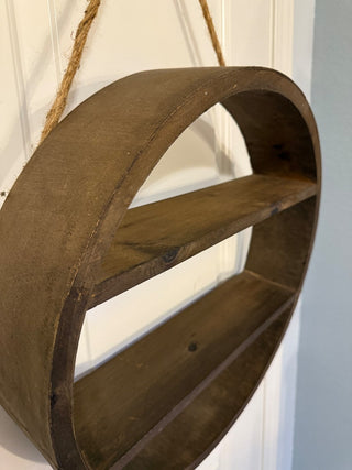 18 inch round bar wood shelves  RCD