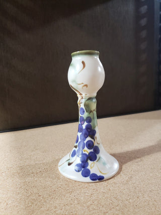1998 Clouds Folsom Grapes Candlestick -RCD