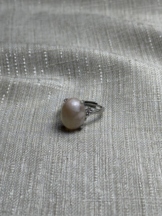 Flower Agate ring
