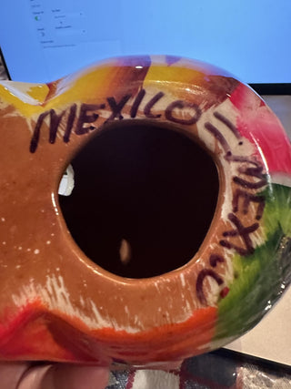 Day of the dead Mexican folk art skull #62 VV MTS|97311