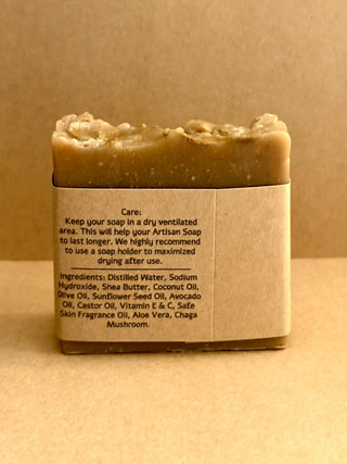 ARTISAN SOAP "CHAGA MUSHROOM" RV|64308