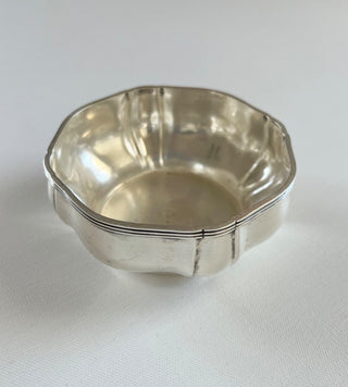 Antique silver plate bowl|74504