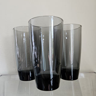Libbey Smoke Gray Glasses (Set of 3) (BRI).- MTS|122454