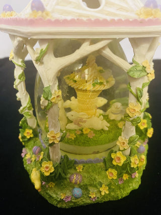 Gazebo Easter bunny  snow globe|49514