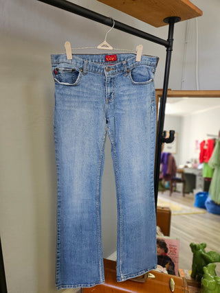Vtg Y2K Tilt Jeans -Size 9 MTS|117919