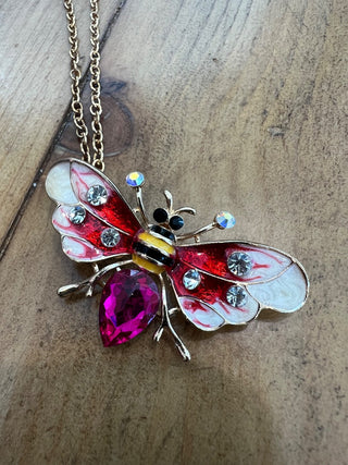Bet. Johnson Bee Brooch/Necklace MTS