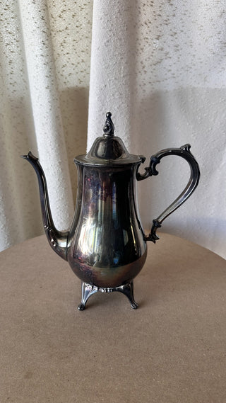 Silver Plated Footed Teapot (LZD - RSV)|66805