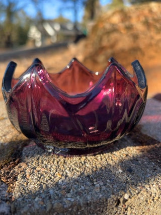 JP Amethyst Lotus Bowl 3.5” x 2.5”