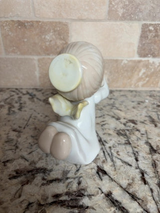 Precious Moments Angel Tree Topper Joy to the World Porcelain