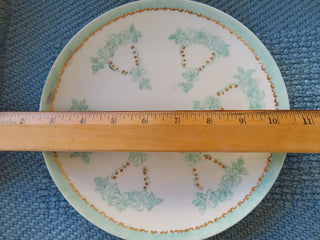 Porcelain hand painted plate RCD
