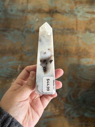 High Quality Brazilian Agate Obelisk 4.5" RSV