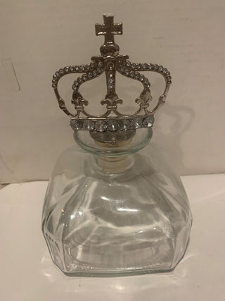 6” decanter with crown stopper MTS|131543