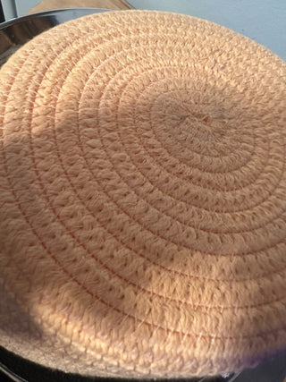 Basket Cotton Rope Melon MTS