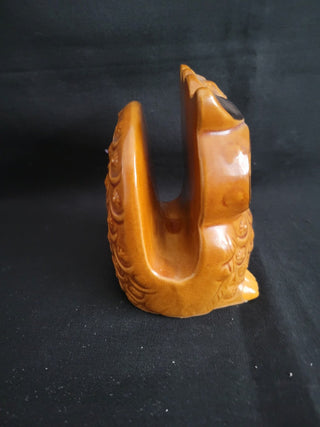 4-3/4" Vintage Ceramic Owl Paper Napkin Holder RCD