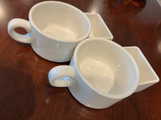 Vtg. Soup & Cracker Mug MTS