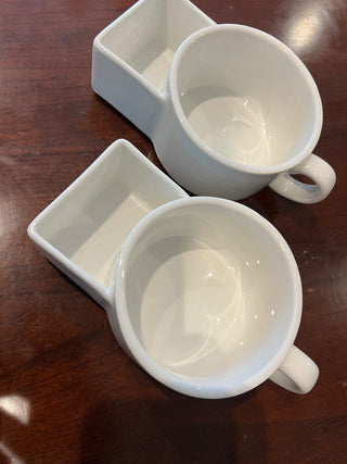 Vtg. Soup & Cracker Mug MTS