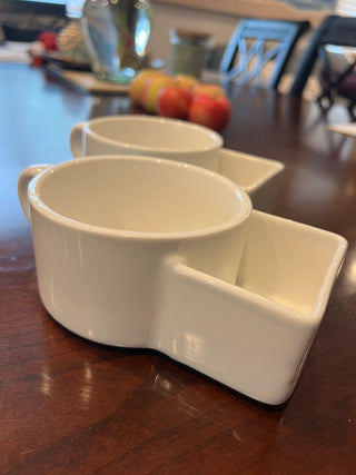 Vtg. Soup & Cracker Mug MTS