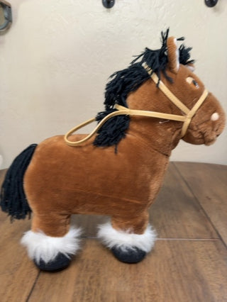 VTG Cabbage Patch Kids Plush Pony Horse 1984 Brown Coleco Appalachian Artworks