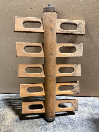 Antique wooden Union Butter Churn with paddle and handle RSV