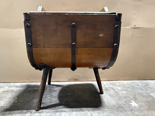 Antique wooden Union Butter Churn with paddle and handle RSV