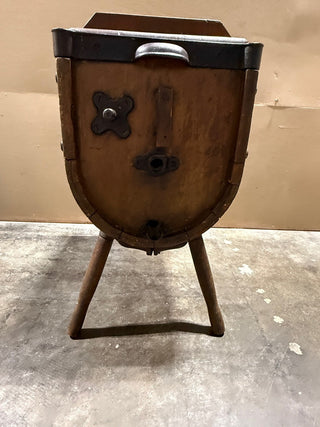 Antique wooden Union Butter Churn with paddle and handle RSV
