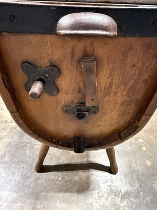 Antique wooden Union Butter Churn with paddle and handle RSV