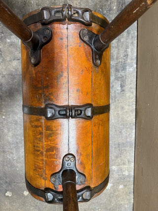 Antique wooden Union Butter Churn with paddle and handle RSV