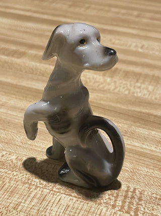 3.5" Vtg Ceramic Dog Figure, Japan--SP RCD