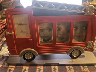Photo Frame Firetruck 2X3" #62 VV MTS