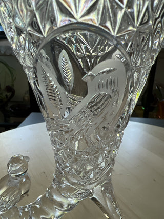 Hofbauer Crystal Bird pattern Horn of Plenty RSV|90433
