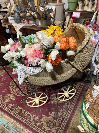 Antique Victorian Baby Pram RSV|82610