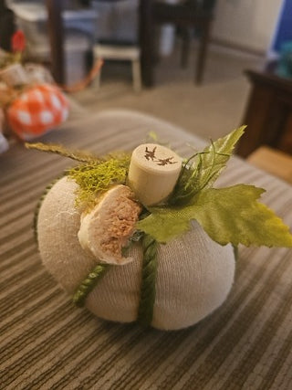 AD. Tea Dyed Sock Pumkin