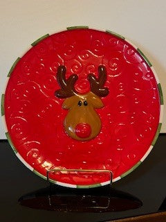 #2349 Reindeer Plate RSV|110473