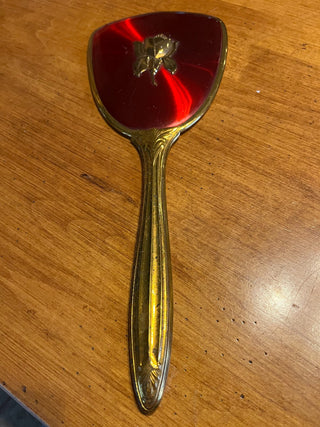 1950/60 Rare Vanity Set of 5. Brush, mirror, 3 compacts (tray sold separately) RSV