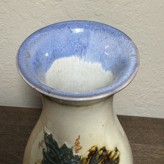 Quyle Kilns Pottery Grape Cluster Vase RCD|90305