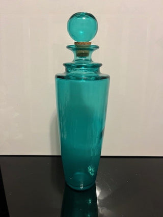 #1625 Turquoise Bottle with Bubble Stopper|41556