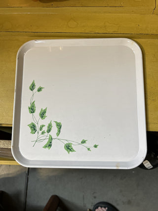 12F St Regis Serv-a-Dish Ivy Set/5 VTG Trays MTS|70888