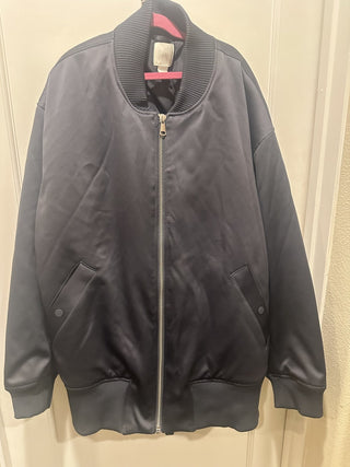 H & M Bomber Jacket Size XL Grey #62 VV MTS