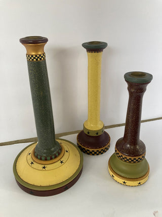 SET/3 Williraye Studios Patriotic Candlesticks RSV|83368