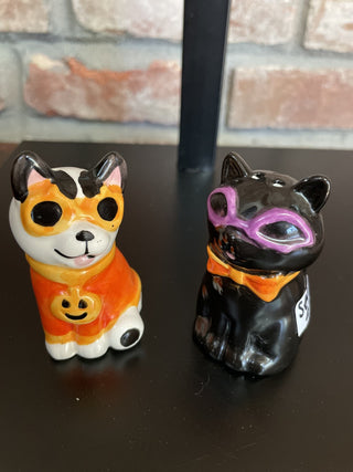 Dog/Cat Halloween S/P Shaker Set of 2 04000725 RCD|98568
