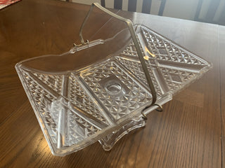 Jd-Vtg Adam’s & Co Crystal fruit dish RSV|77630