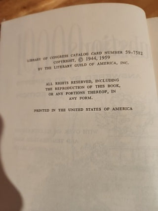 1959 Book 10,000 Garden Questions Vol 2