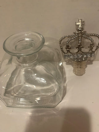 6” decanter with crown stopper MTS|131542